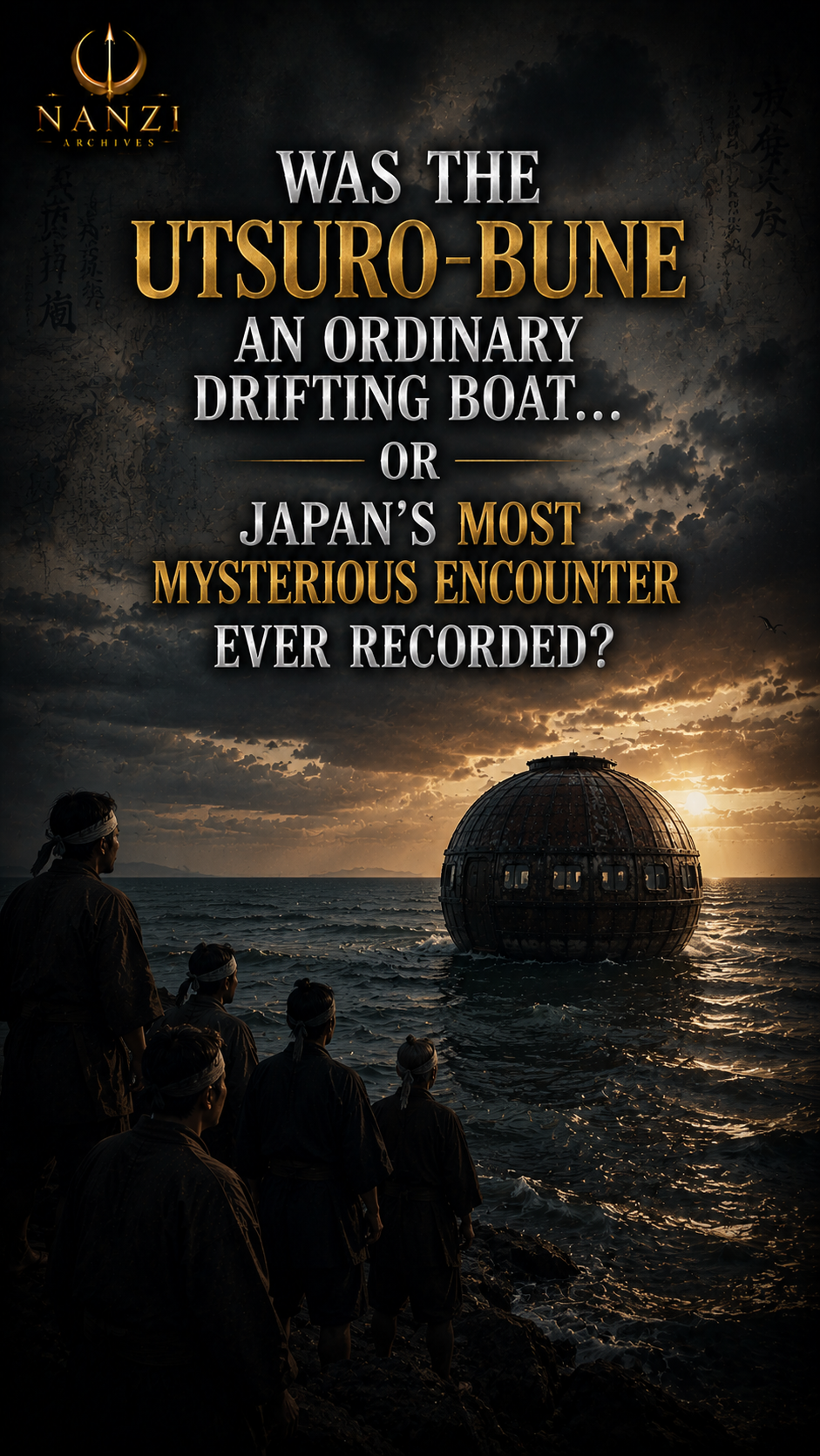 The Utsuro-bune Mystery (1803): Japan's Most Mysterious Boat Ever