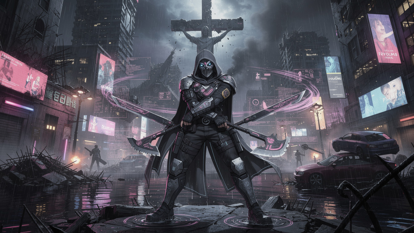 Exploring Gothic Cyberpunk Warriors Across Flux Kontext Pro, Wan 2.6, and Flux 2 Max