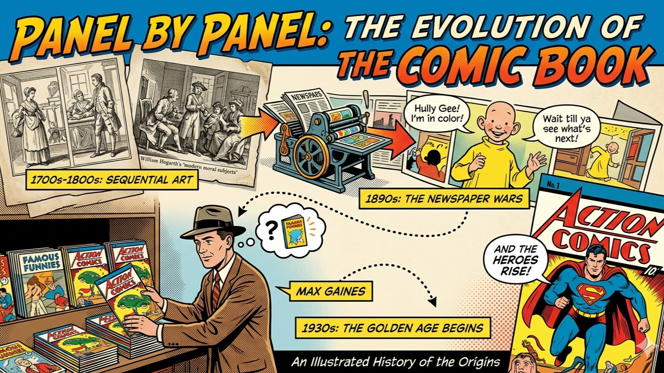 Panel by Panel: The Evolution of the Comic Book