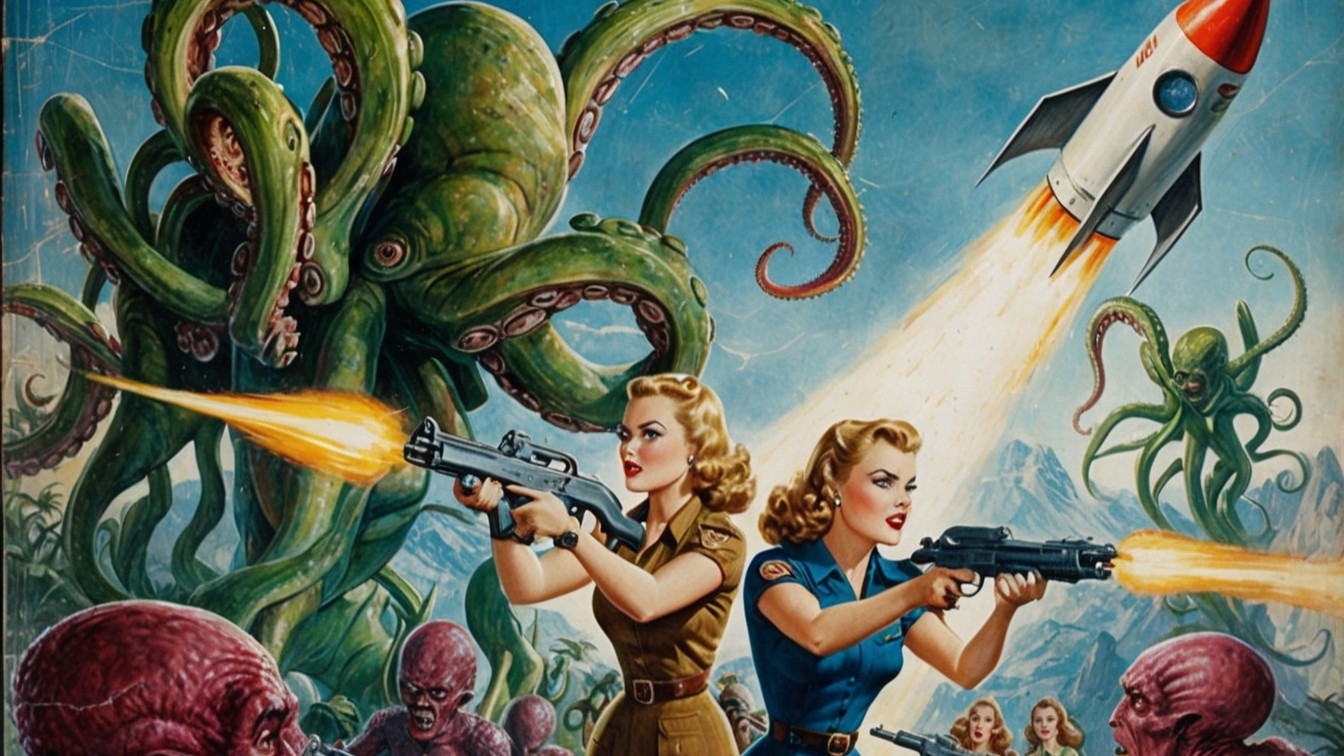 Pulp Magazines Heroines