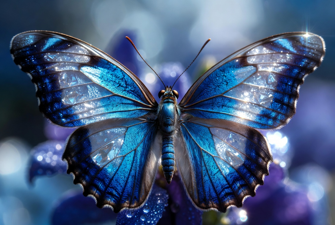 CELESTIAL CRYSTAL BUTTERFLY