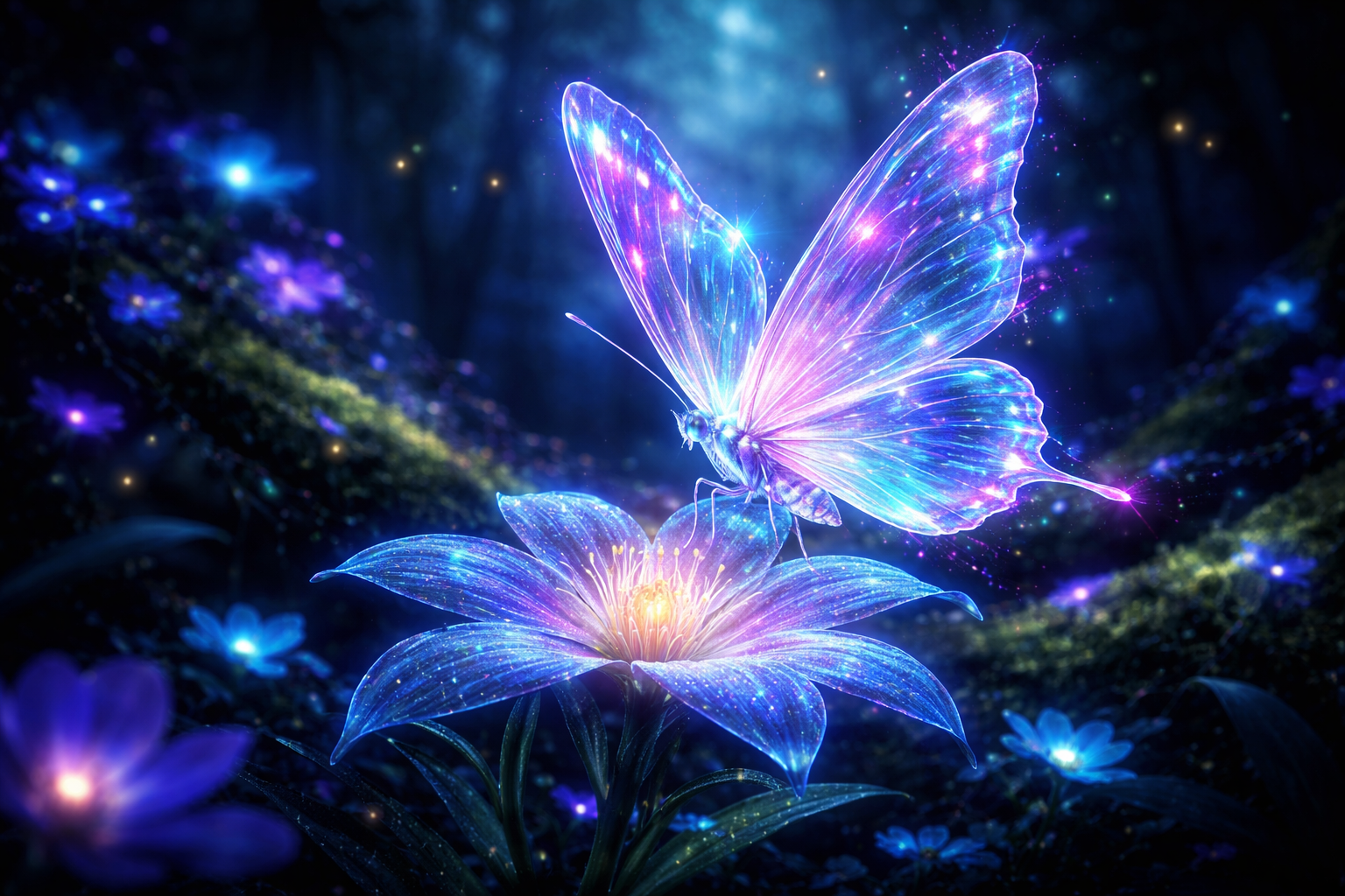 A Crystal Butterfly