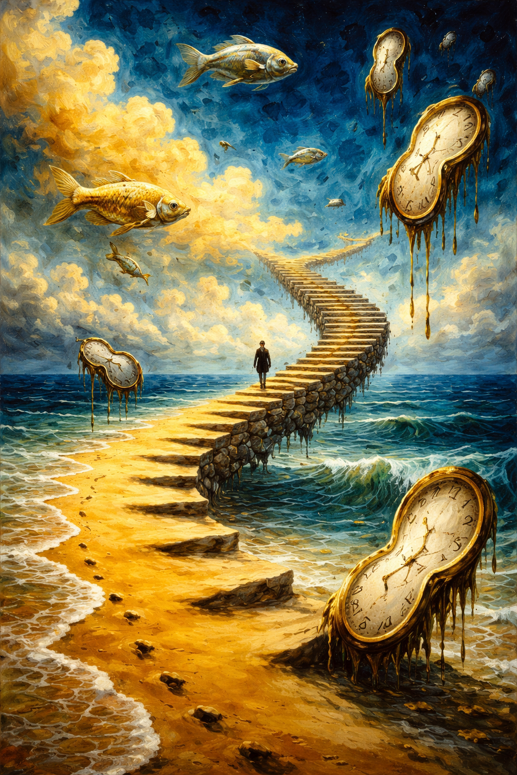 The Dreamwalker’s Shore: Time Flies, Dreams Ascend! ⏳✨