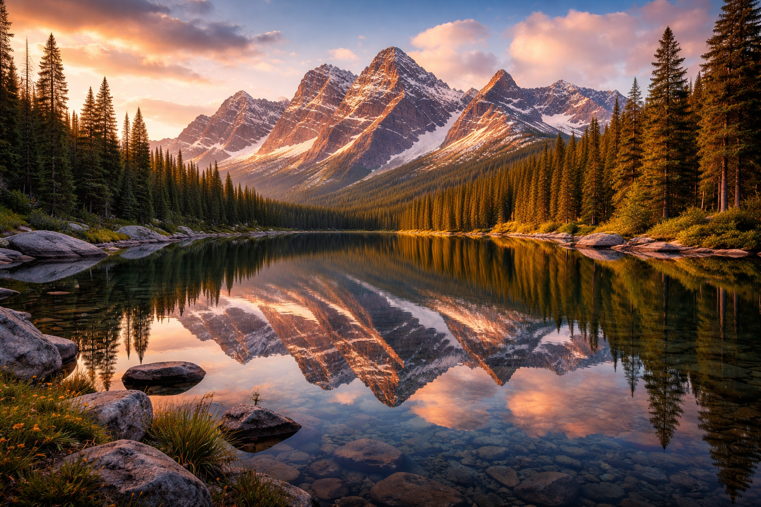Alpine lake