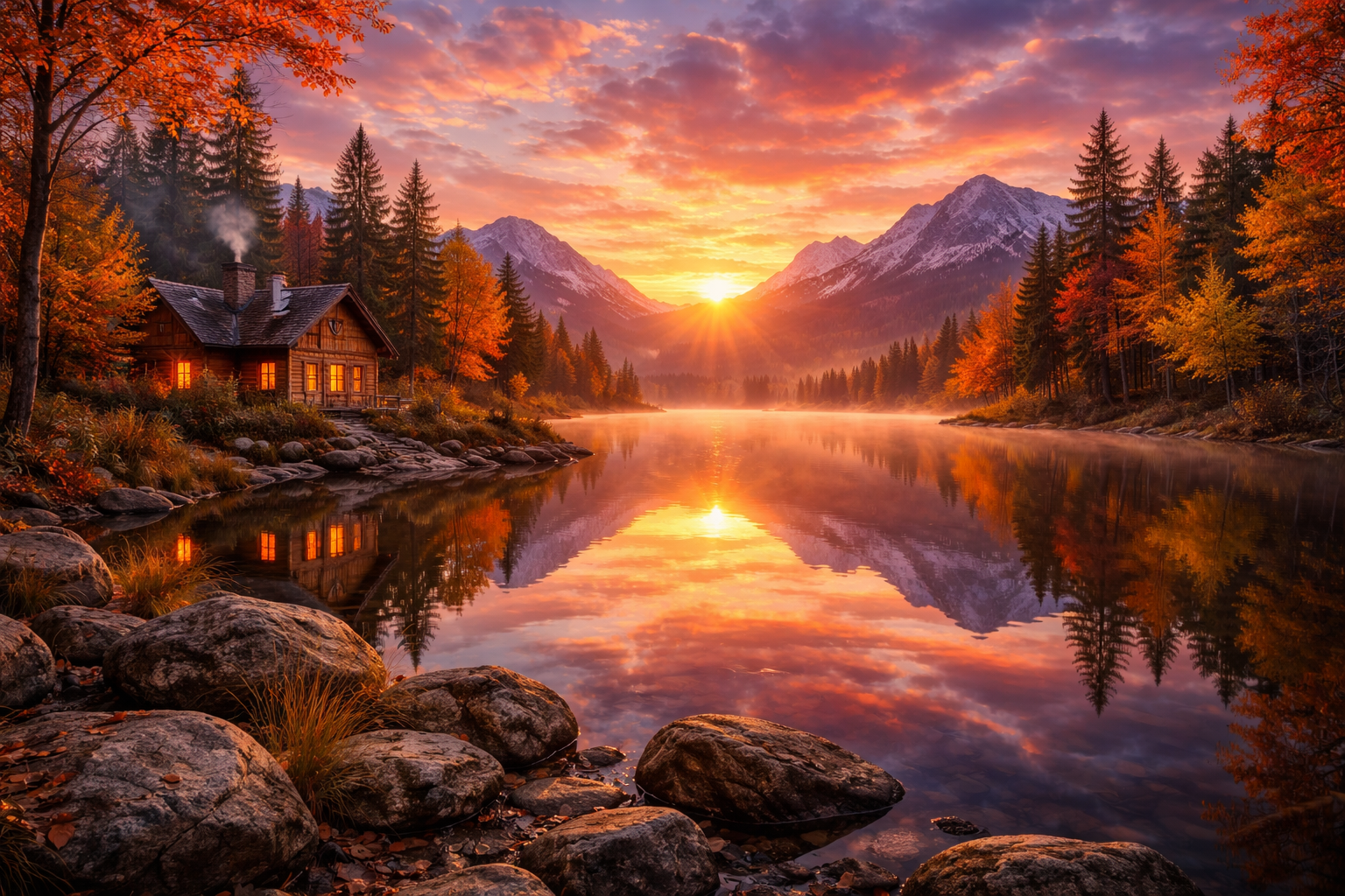 Peace lives in places like this.