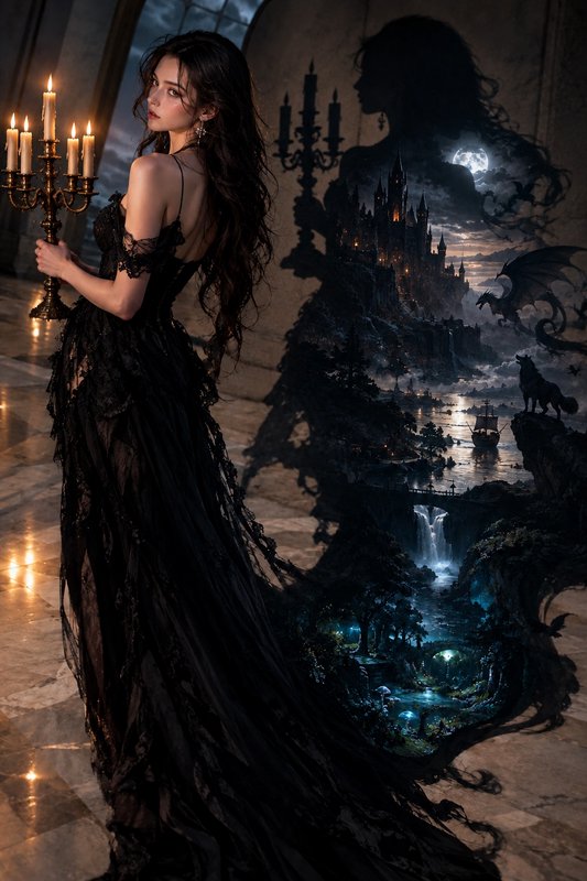 Beauty blooms in the darkest shadows