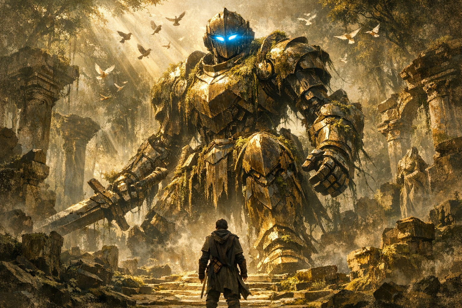 When ancient guardians wake, history changes.