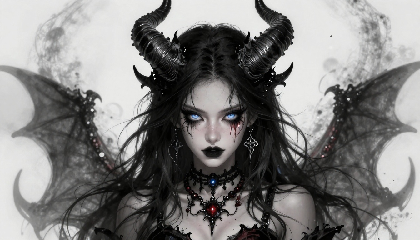 Pretty succubus