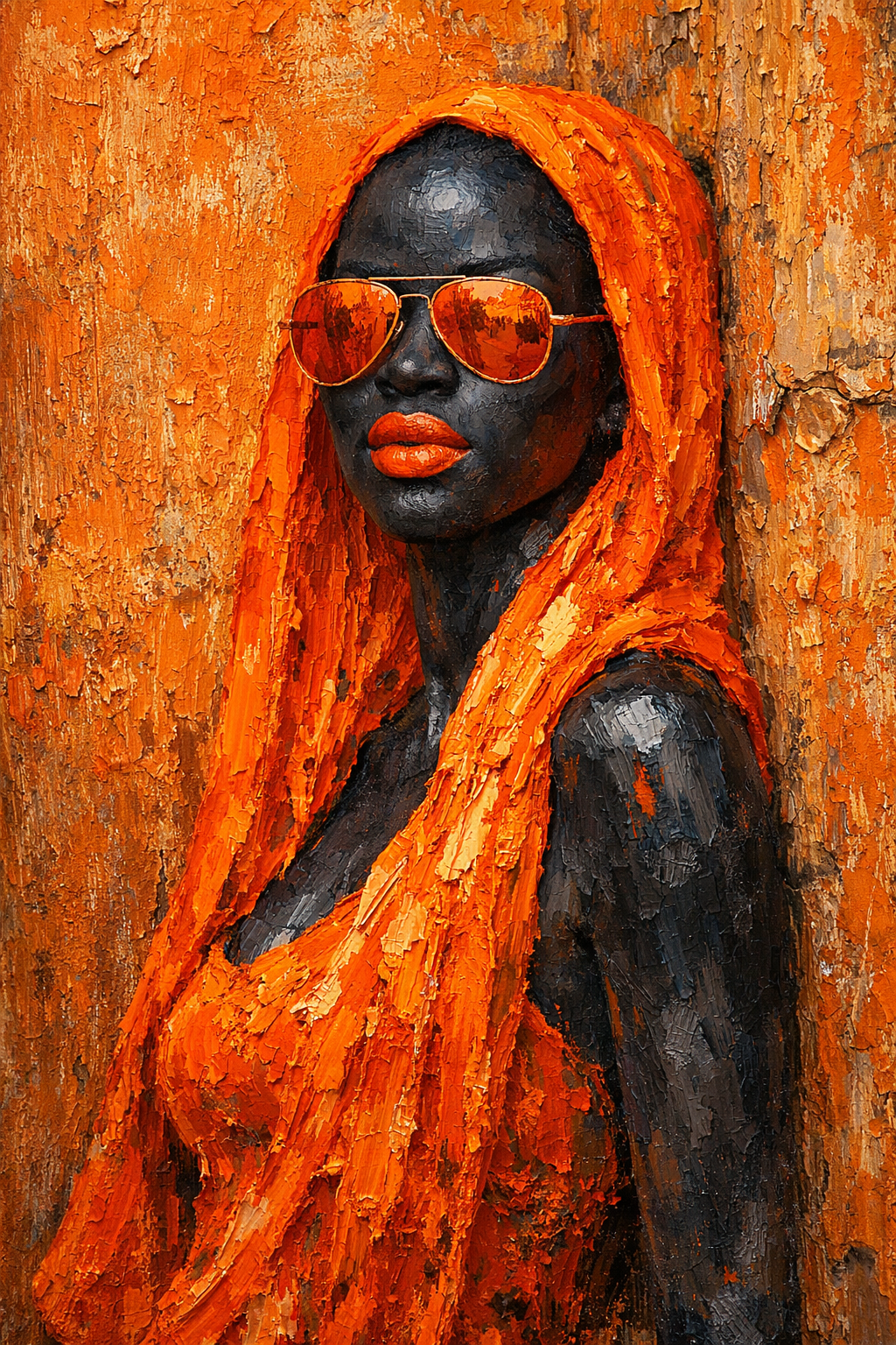 Orange Art in Africa