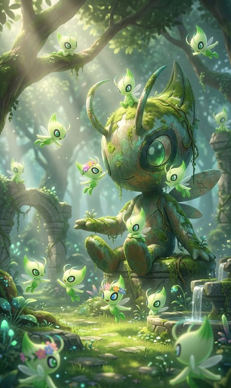 A whimsical digital fantasy illustration featuring | MrUnick on ...