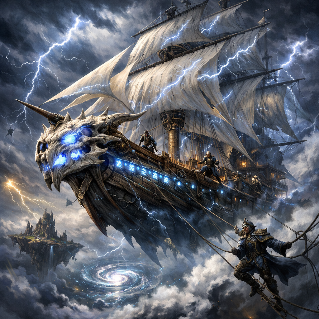 The Skybreaker Leviathan: Airship of the Storm Gods