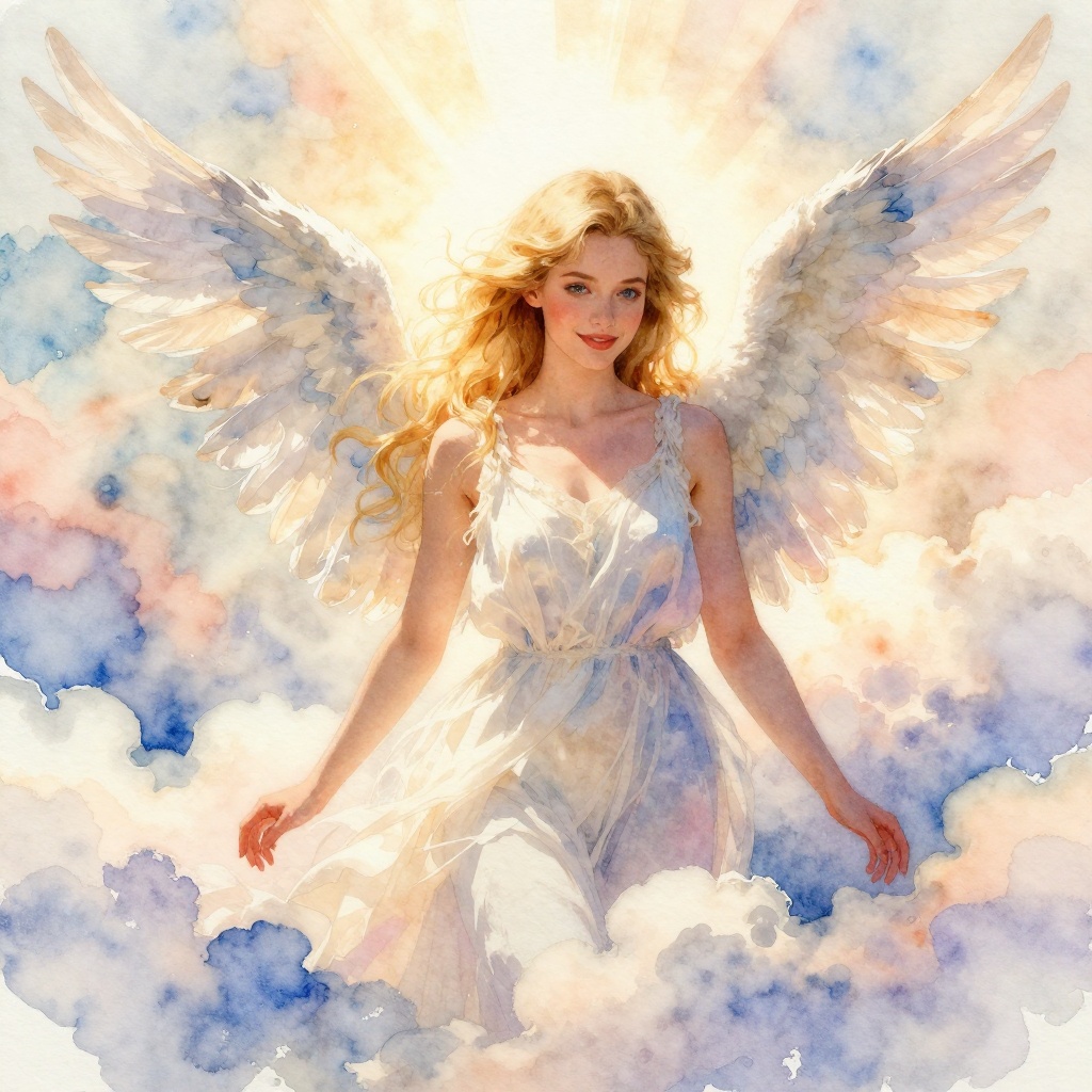 An angel is visiting you 🤍🌞🤍