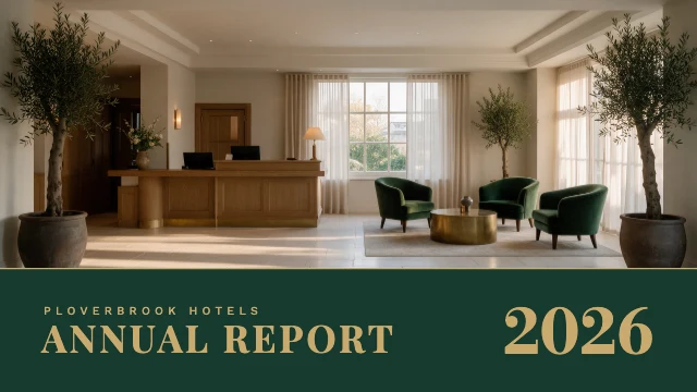 Annual report presentation template