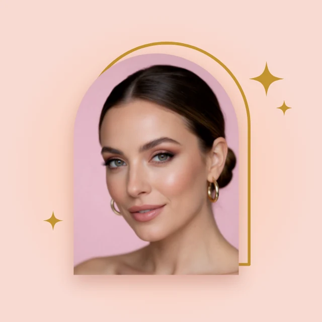 Beauty creator profile picture template