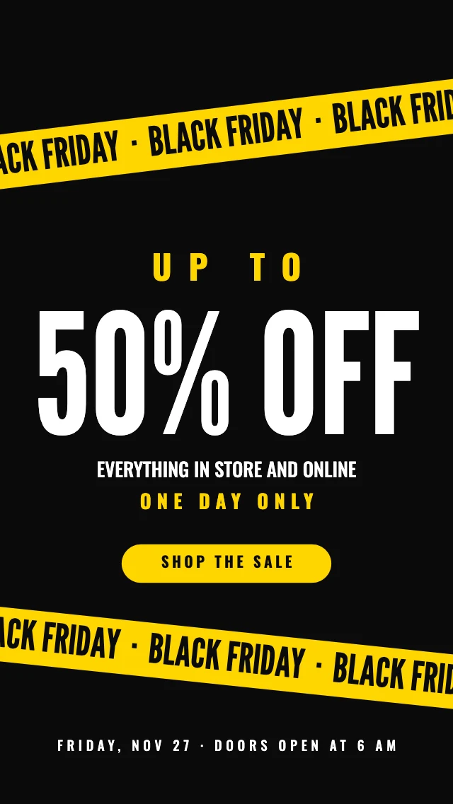 Black Friday story template
