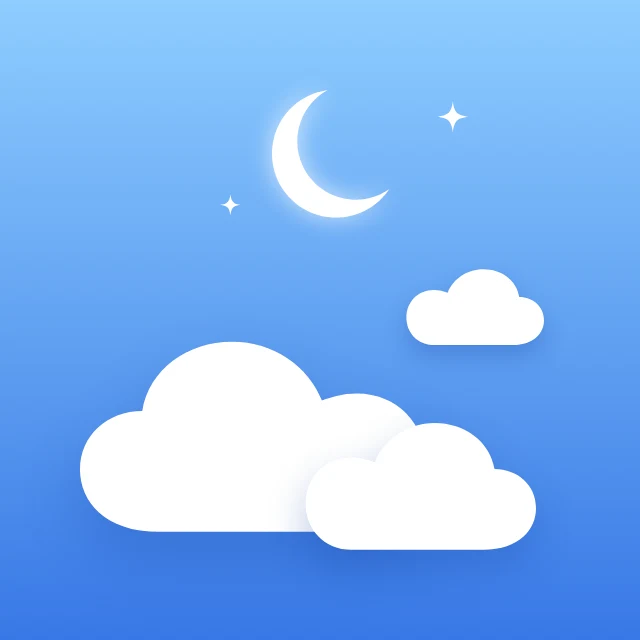 Blue sky profile picture template