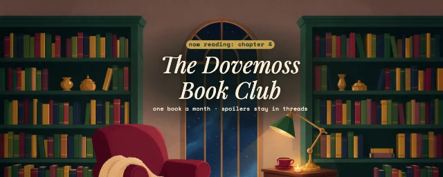 Book club Discord banner template