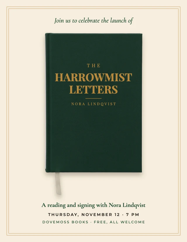 Book launch poster template