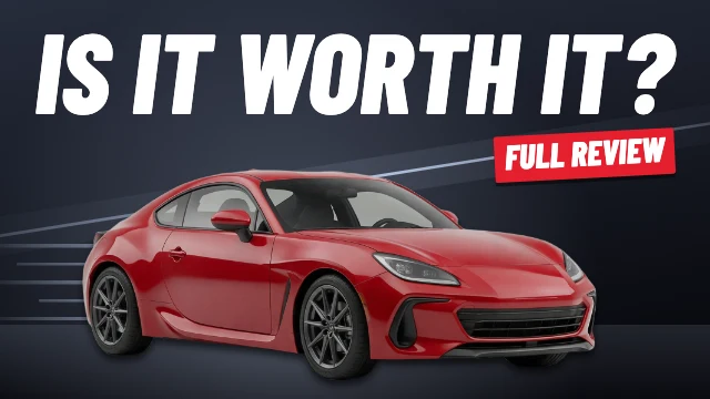 Car review YouTube thumbnail template