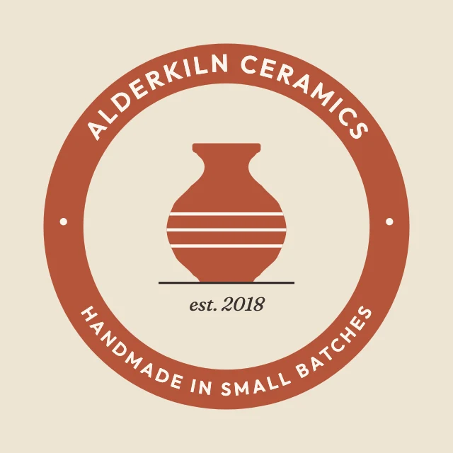 Ceramics studio circle logo template