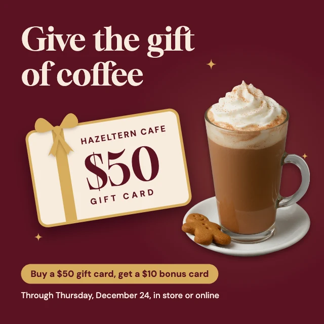 Christmas gift card promotion post template
