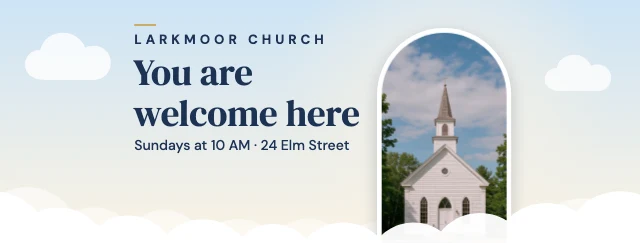 Church Facebook cover template