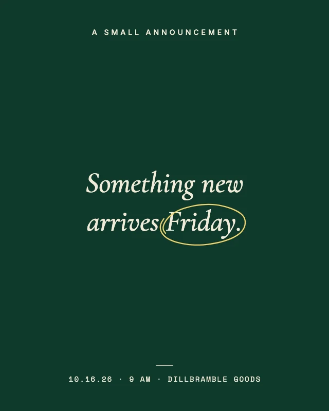 Minimal launch teaser post template