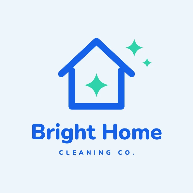 Cleaning service logo template