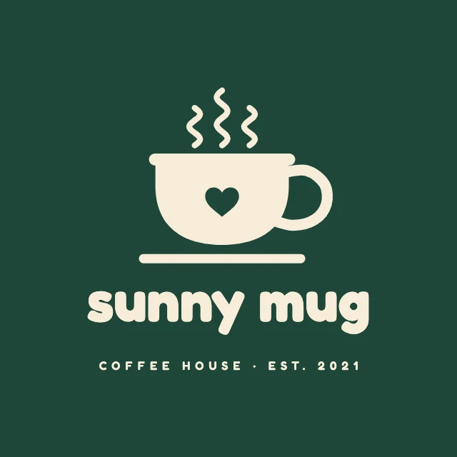 Coffee shop logo template