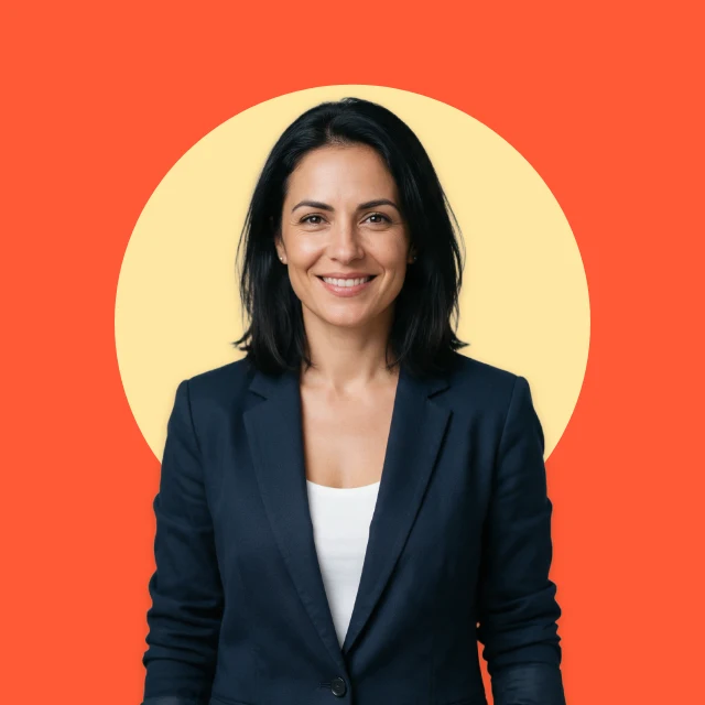 Color pop profile picture template