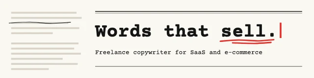 Copywriter LinkedIn banner template