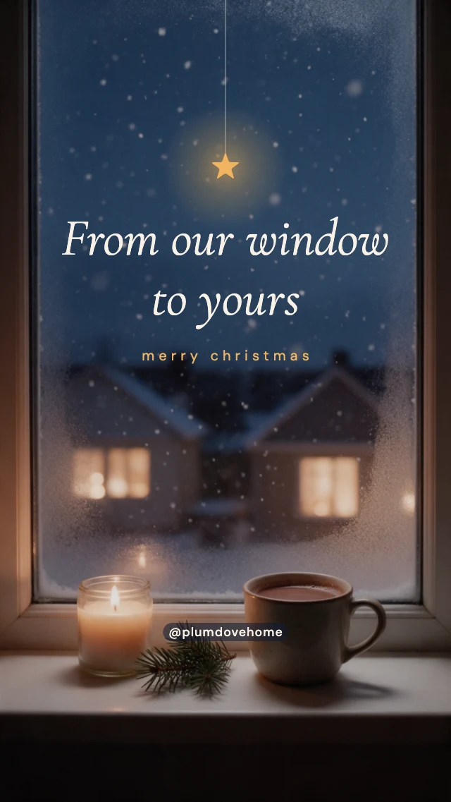 Cozy Christmas Instagram story template