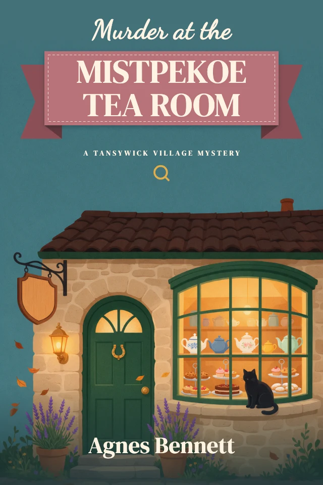 Cozy mystery book cover template