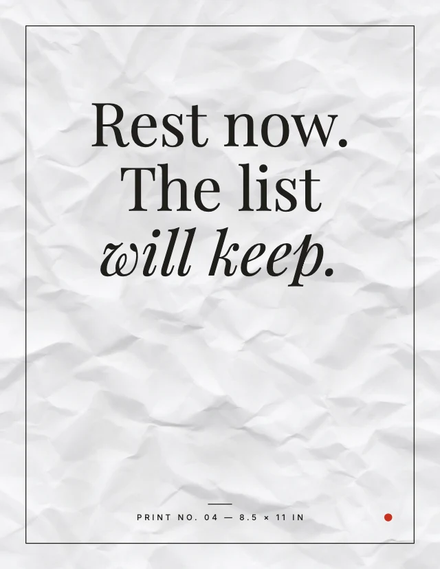 Crumpled paper quote poster template