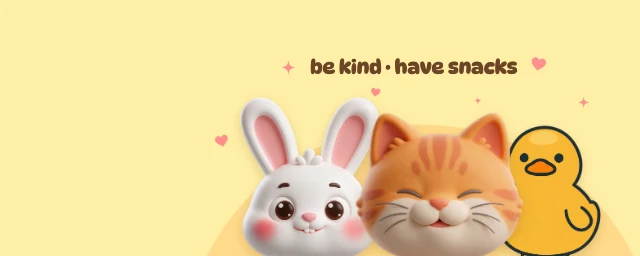 Cute animals Discord banner template