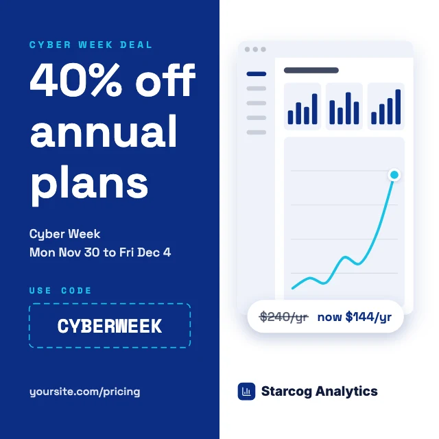 Cyber Monday LinkedIn post template