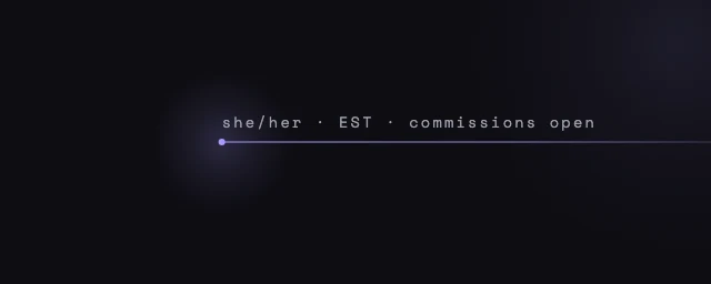 Dark minimal Discord banner template