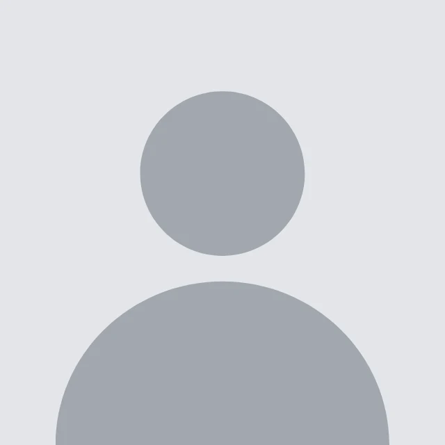 Default gray profile picture template