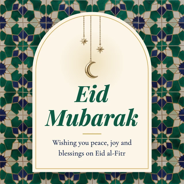 Eid Mubarak post template