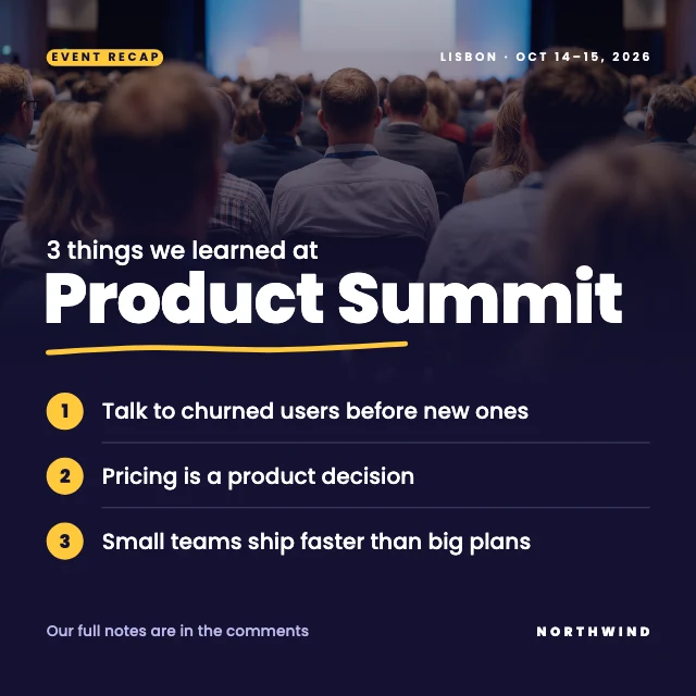 Event recap LinkedIn post template