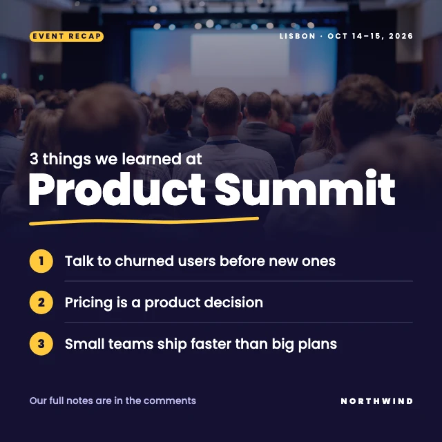 Event recap LinkedIn post template