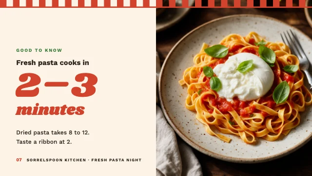 Cooking class presentation template, page 7 of 8