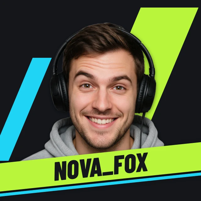 Gamer tag profile picture template