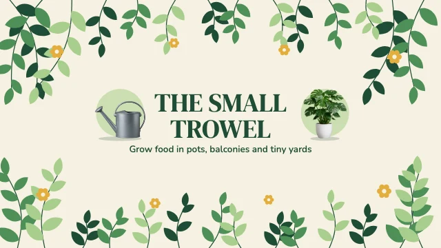 Gardening YouTube banner template