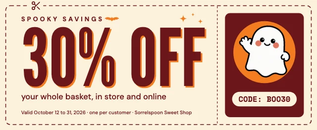 Halloween discount coupon template