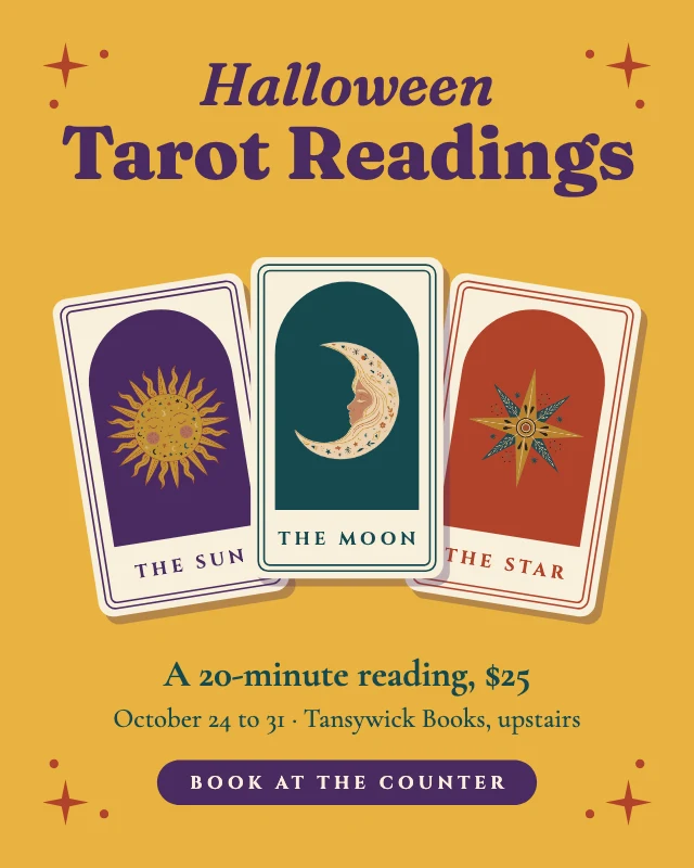 Halloween tarot reading post template