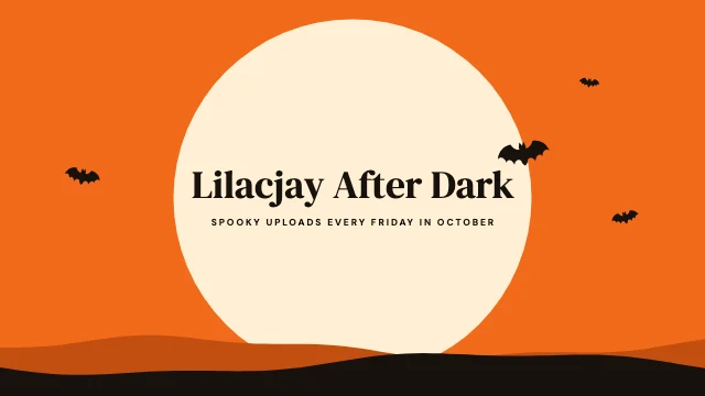 Halloween YouTube banner template
