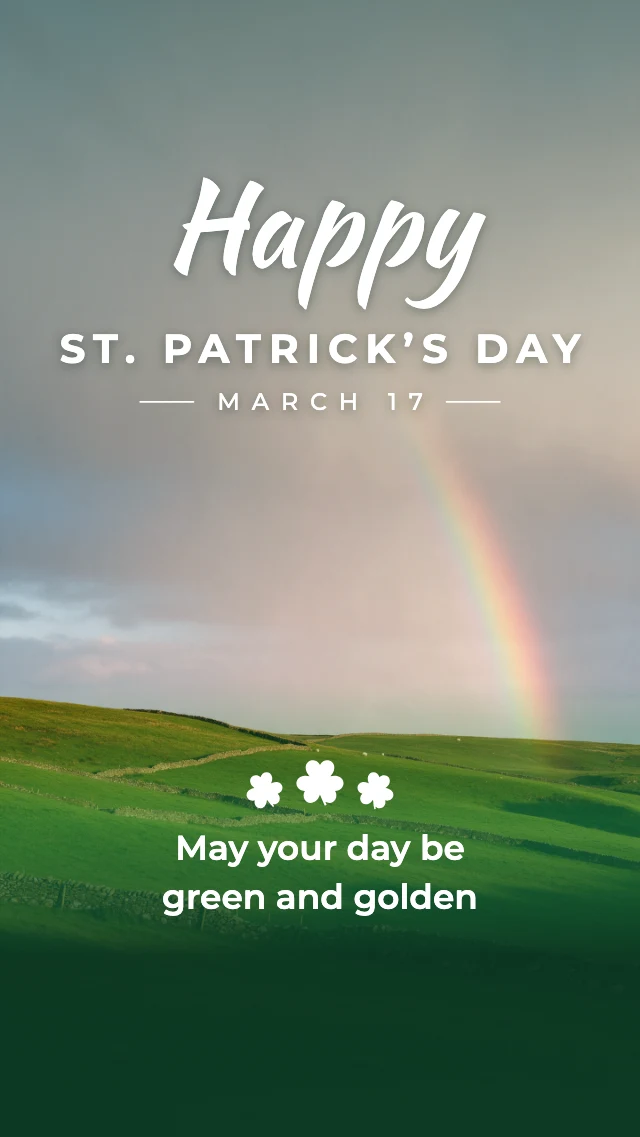 Happy St. Patrick's Day story template