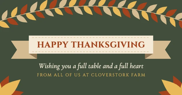 Happy Thanksgiving Facebook post template