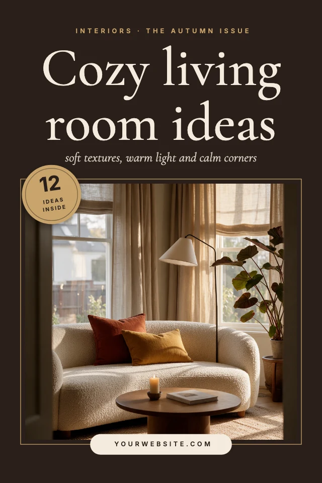Home decor ideas pin template